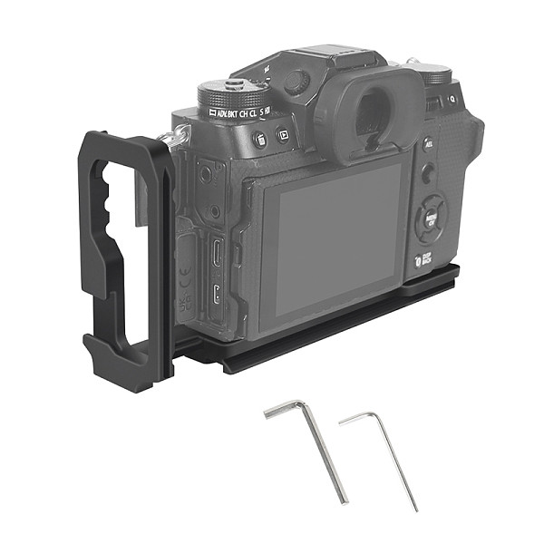 BGNing Aluminium alloy Camera Quick Installation Plate Magnetic Expansion L Plate for the FUJIFILM X-T5 SLR Camera