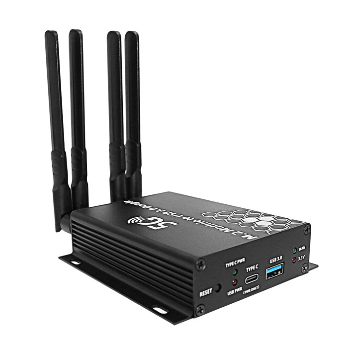For NGFF M.2 Key B to USB 3.0 Wireless Module Adapter Card Support 3042/3052 Card for 5G 4G LTE GSM Modem for Desktop Laptop PC