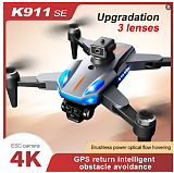 K911 SE GPS Drone 8K Professional Obstacle Avoidance 4K DualHD Camera 5G Brushless Motor Foldable Quadcopter