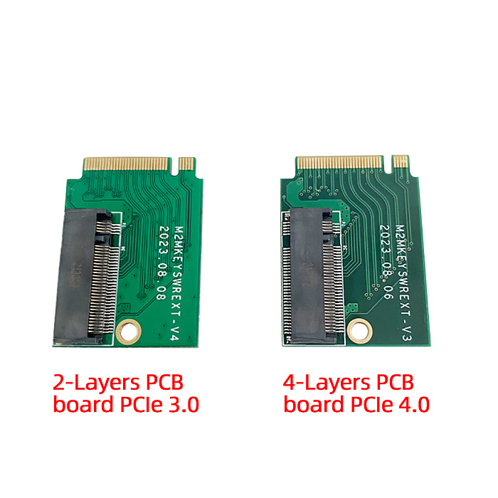 Modification Board for ROG Ally Handheld Game Console DIY Modification PCB Circuit Board 2-Layers PCIe3.0 / 4-Layer PCIe 4.0