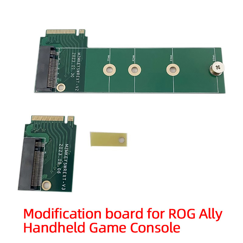 Modification Board for ROG Ally Handheld Game Console DIY Modification PCB Circuit Board 2-Layers PCIe3.0 / 4-Layer PCIe 4.0
