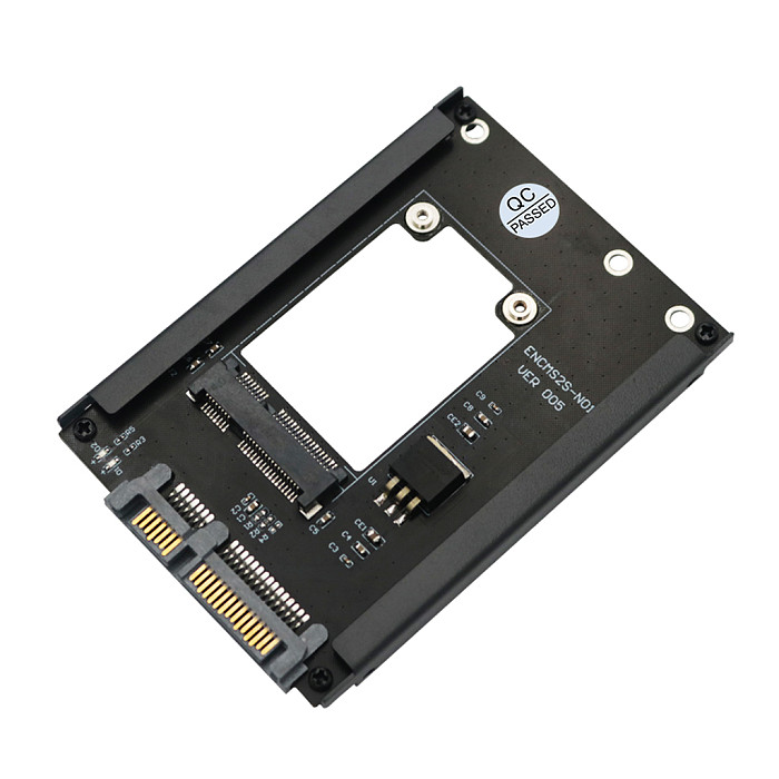 MSATA SSD to 2.5  SATA III with Frame Bracket - Retain mSATA SSD as 7mm 2.5  SATA Drive