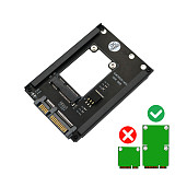 MSATA SSD to 2.5  SATA III with Frame Bracket - Retain mSATA SSD as 7mm 2.5  SATA Drive