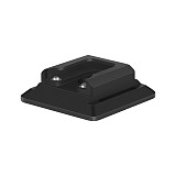 Universal 38mm Mini Quick Release Plate Cold Shoe Mount for Dslr Camera Rope Strap Holes Tripod Monopod for Arca Swiss Clamp