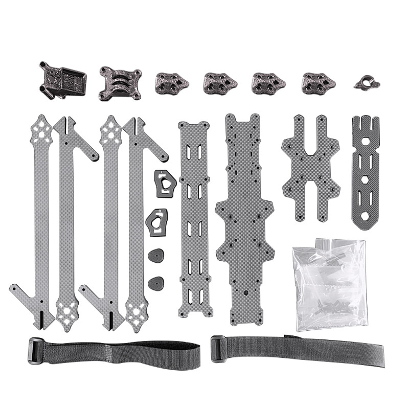 Frame Kit L10 V6 10'' 420mm Wheelbase super Long Range HD True-X Carbon  for O3 Air Unit CADDX Vista HD VTX RC Drone