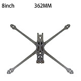 RC Frame Kit 8 Inch 362MM/9 Inch 390MM Carbon Fiber Quadcopter 5mm Arm For FPV RC Racing Drone