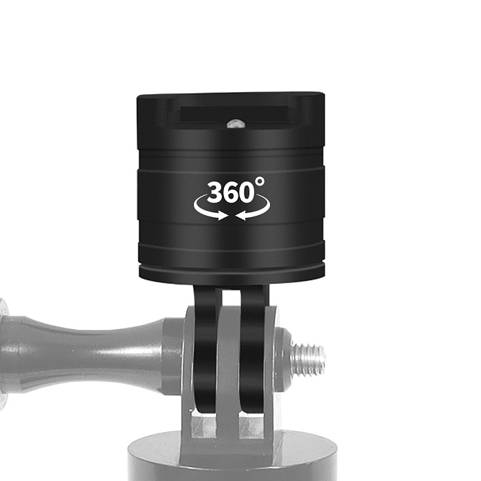 BGNing Aluminum alloy Camera Quick Adapter Mount Stand for Insta360 ACE/GOPRO13/11/DJI OSMO 360 Osmo Action Camera