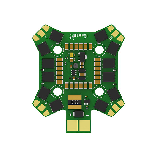 （iFlight） BLITZ E55R 4-IN-1 2-6S ESC With Power Cables And ESC Signal Wires For Aircraft Accessories