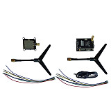 FPV 1.2G 0.1mW/25mW/200mW/800mW 9CH Transmitter TX & Receiver RX FPV Combo for RC Models Drone Quad Enhancement Booster