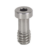1/4 -20 Stainless Steel Hex Hexagon Socket Adapter Quick Release Screw for DSLR Cameras Tripod Rig Photo Studio Accessories