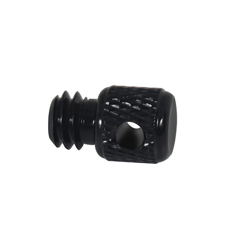 Camera Tripod 1/4  Quick Release Aluminum Alloy Handle Screw for Photo Studio DSLR Rig Plate Gimbal Strap Mount Adapter