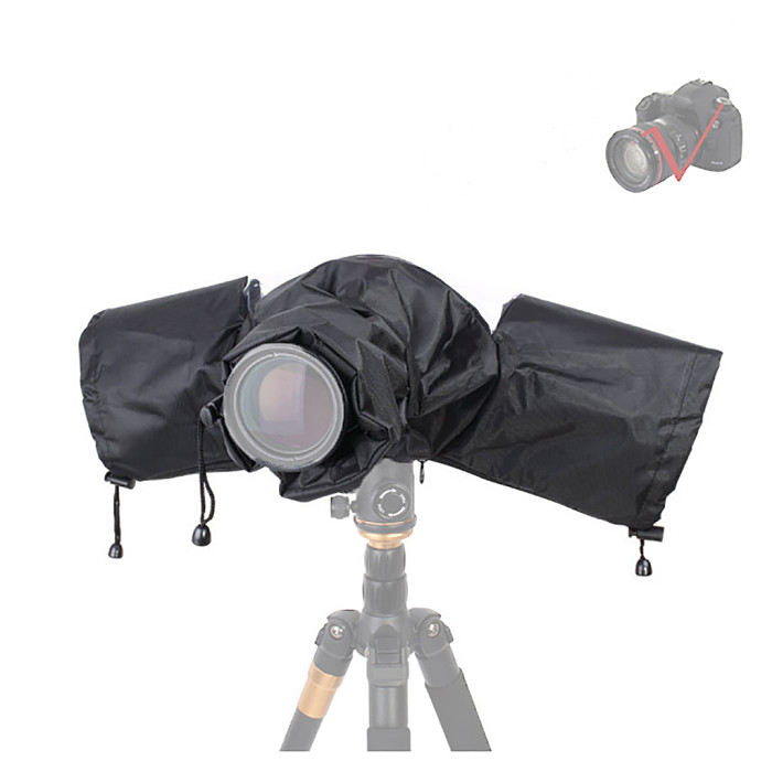 Outdoor Rainproof Rain Cover for DSLR Camera Telephoto Lens Protector Waterproof Dustproof Raincoat for Canon Nikon Pentax Sony