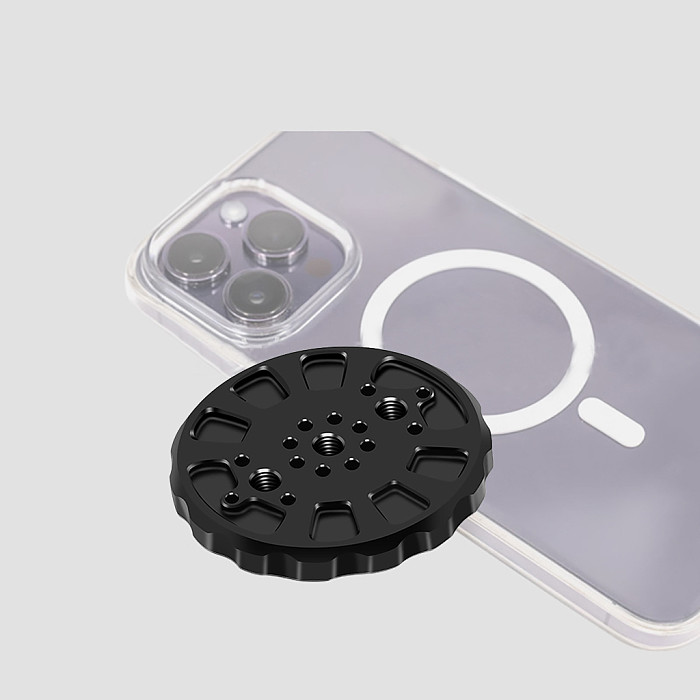 Universal Magnetic Phone Holder for Magsafe to 1/4 Screw Mount Holder for iPhone 14 13 12 mini 12 12 Pro 12 Pro Max Magsafe Case
