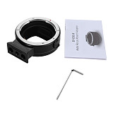 EF-EOSR Camera Lens Adapter Ring Auto Focus with 1/4 Hole for Canon EF EF-S Lens to Canon EOS R RF Mount for R5C R6 R7 R10 R3
