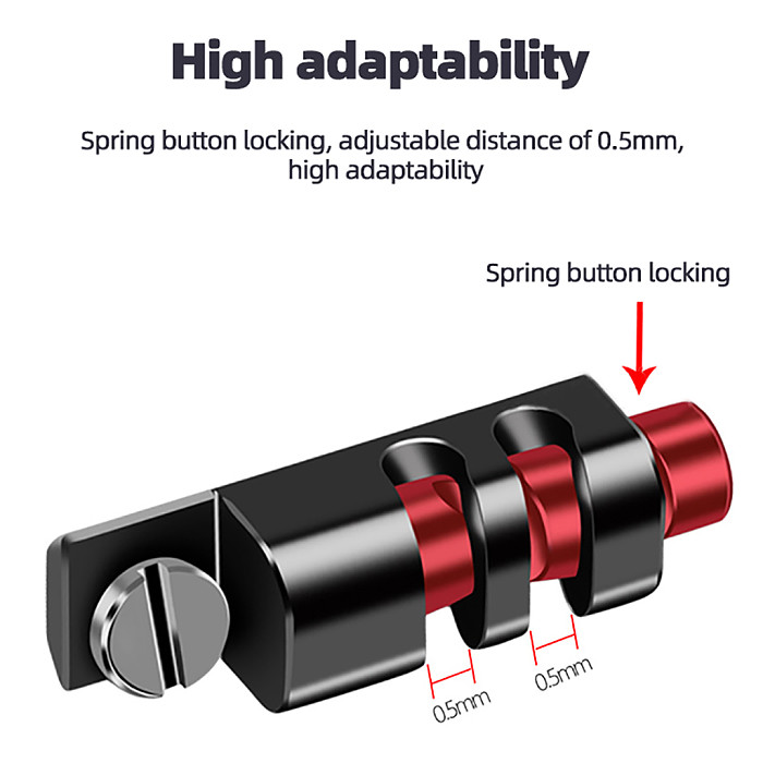 Photography camera SLR micro camera rabbit cage universal harness cable clamp HDMI interface fixed cable clamps