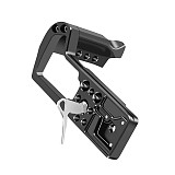 Quick Release L Plate Holder Hand Grip Tripod Bracket for Fujifilm X-T5 L-Shaped Handgrip with 1/4 3/8 Srew Hole