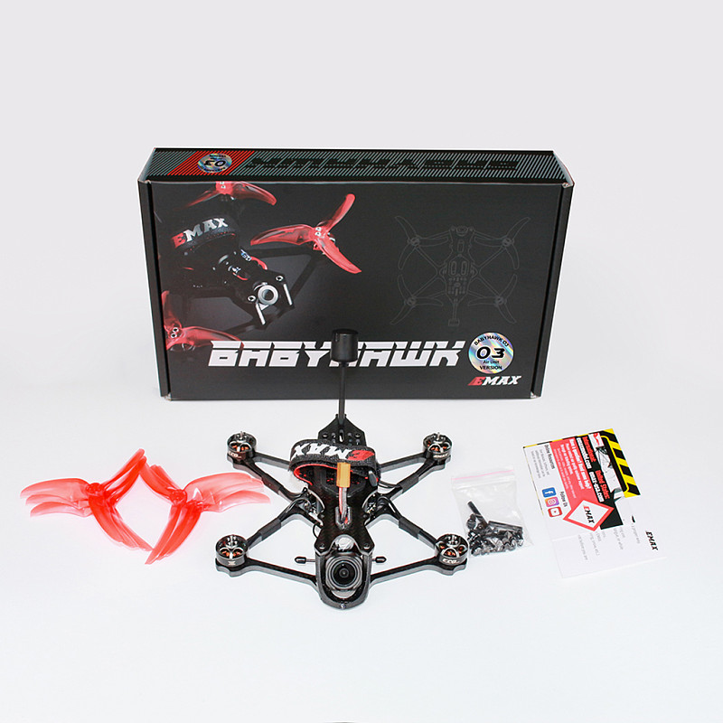 EMAX Babyhawk O3 Air Unit 3.5Inch With 3700KV motor F4 Flight Control  25A ESC 4K HD Camera Drone Quadcopter Built In DJI Receiver RC FPV Drone