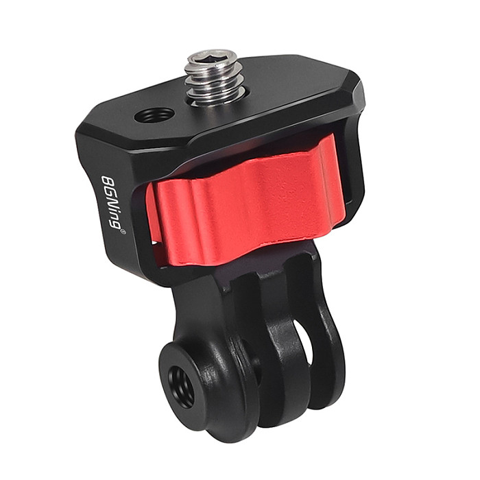 1/4 screw Adaptor Sports Camera Adaptor Accessory Black For Insta360 Ace/ONE R/X4/3/X2/GOPRO13/10/9/8/MAX GOPRO/DJI OSMO 360 Osmo Action Cameras