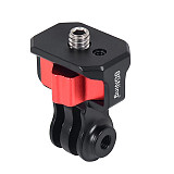 1/4 screw Adaptor Sports Camera Adaptor Accessory Black For Insta360 Ace/ONE R/X4/3/X2/GOPRO13/10/9/8/MAX GOPRO/DJI OSMO 360 Osmo Action Cameras