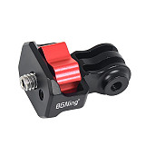 1/4 screw Adaptor Sports Camera Adaptor Accessory Black For Insta360 Ace/ONE R/X4/3/X2/GOPRO13/10/9/8/MAX GOPRO/DJI OSMO 360 Osmo Action Cameras