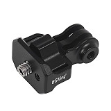 1/4 screw Adaptor Sports Camera Adaptor Accessory Black For Insta360 ONE R/X2/GOPRO10/9/8/MAX GOPRO