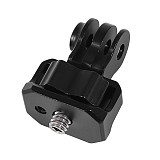 1/4 Metal Adapter For Sports camera Adapter Accessories For Insta360 ONE R/X2/GOPRO10/9/8/MAX GOPRO Series/DJI Osmo Action And Other Photography Equipment Accessories With 1/4 Screw Holes