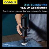 Baseus A5 Car Wireless Car Vacuum Cleaner 16000pa Powerful Suction Portable Handheld Automotive Mini Vacuum Cleaner For Car Home PC Machine