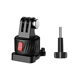 ​Magnetic Quick Release Install Switch Adapter Base Mount for GoPro Hero 12/11/10 for insta360 for DJI Action Camera Accessories
