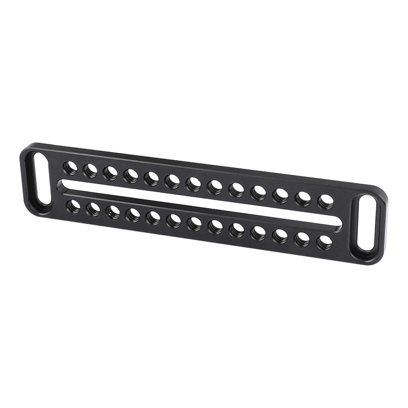 Extended Cheese Plate Camera Easy Baseplate Mounting Light Weight With 1/4 inch Thread Holes For DSLR Camera Cage Accessories