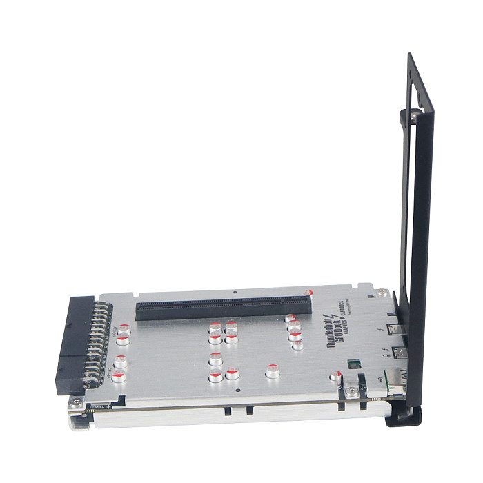 TH3P4 Mini GPU Dock Graphics Card Extension Bracket Compatible with Thunderbolt 3/4 PD  85W 40Gbps DC/ATX Power Supply Installation