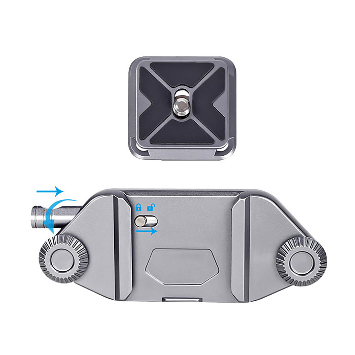 Quick Hanging Buckle Fast-loading Hand Movement Quick-release Clip Backpack Strap Mount for DSLR Camera Waist Shoulder Hanging