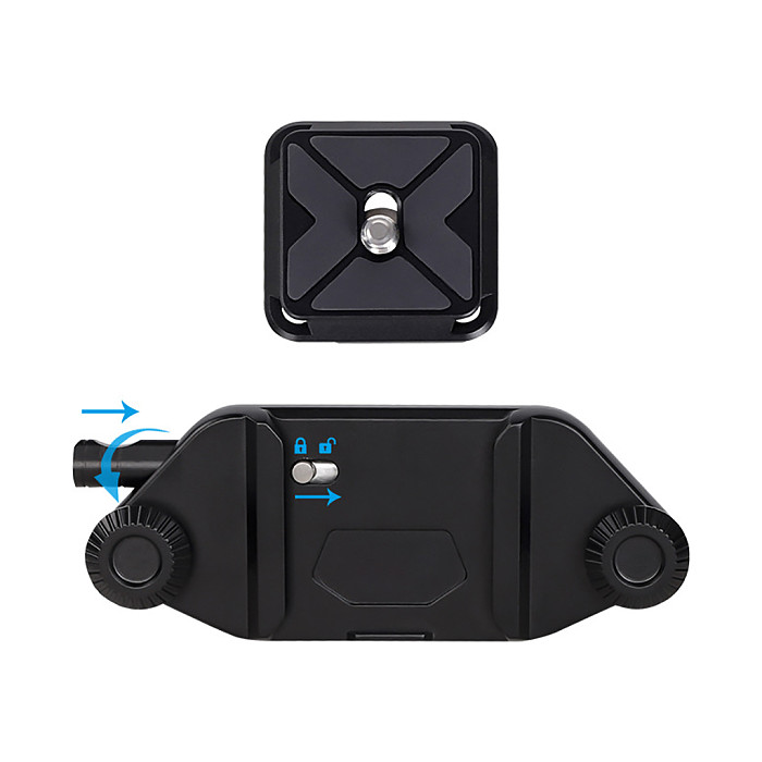 Quick Hanging Buckle Fast-loading Hand Movement Quick-release Clip Backpack Strap Mount for DSLR Camera Waist Shoulder Hanging