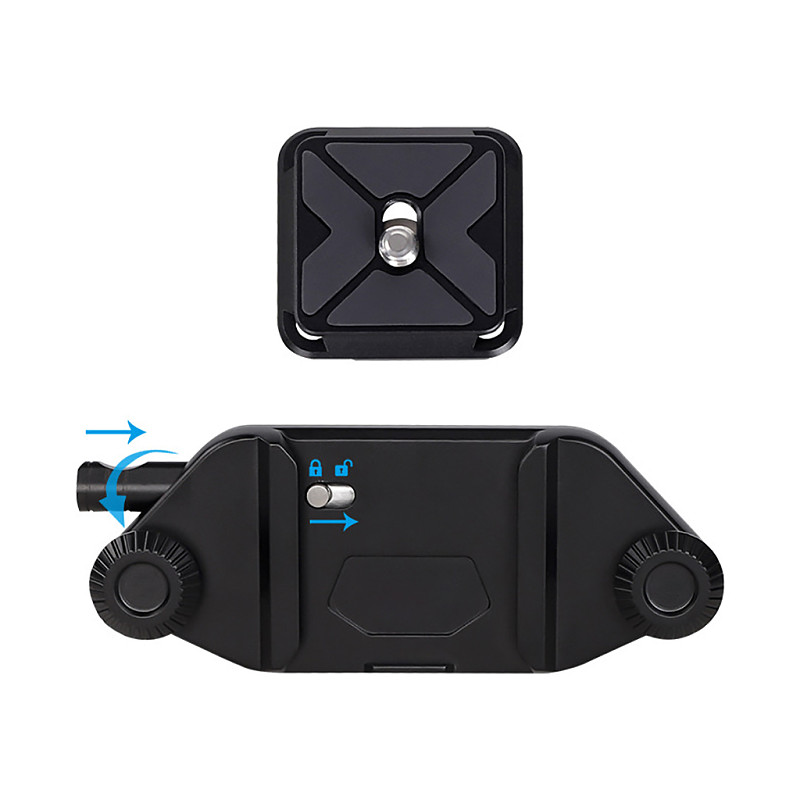 Quick Hanging Buckle Fast-loading Hand Movement Quick-release Clip Backpack Strap Mount for DSLR Camera Waist Shoulder Hanging