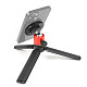 Magnetic Base Mobile Phone Holder 1/4  Screw Tripod 360 Rotating Mini Ball Head Mount Kit for iPhone 12 13 14 Pro Magnet Stand
