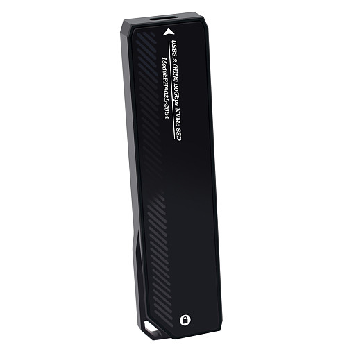 M.2 to Type-C External Solid State Drive Case for NVMe M Key 2230 2242 2260 2280 SSD Enclosure Adapter Plate USB3.2 GEN2 20Gbps