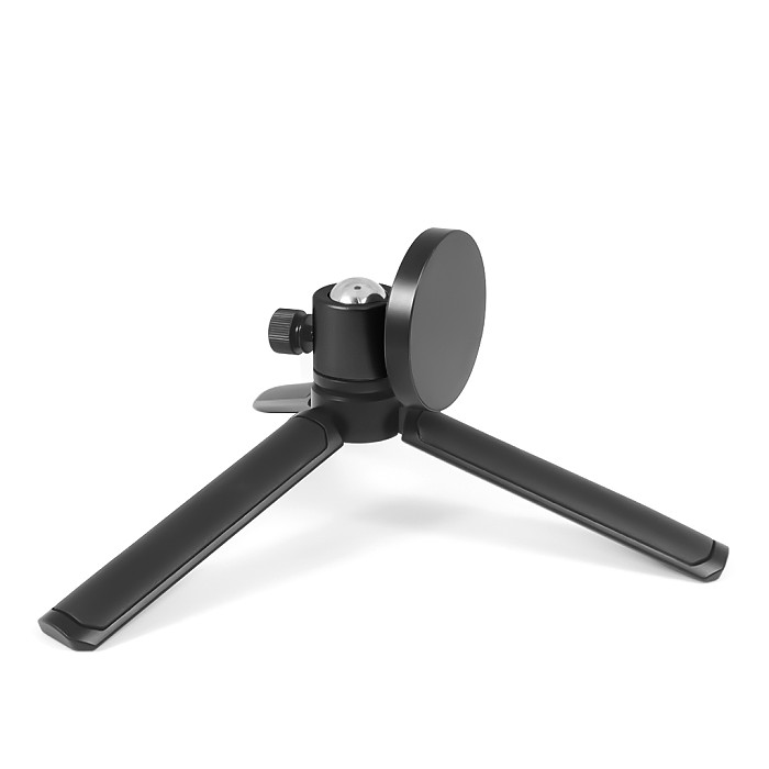 Magnetic Base Mobile Phone Holder 1/4  Screw Tripod 360 Rotating Mini Ball Head Mount Kit for iPhone 12 13 14 Pro Magnet Stand