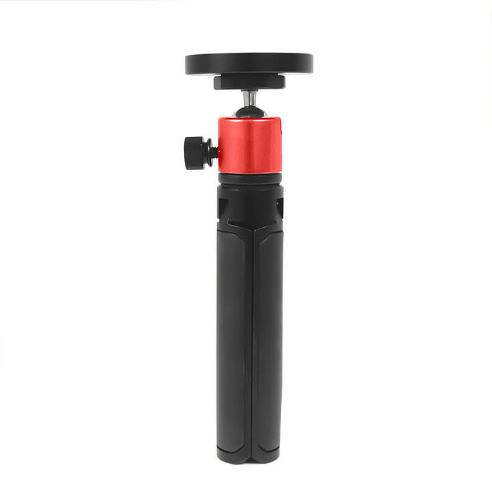 Magnetic Base Mobile Phone Holder 1/4  Screw Tripod 360 Rotating Mini Ball Head Mount Kit for iPhone 12 13 14 Pro Magnet Stand