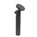 Magnetic Base Mobile Phone Holder 1/4  Screw Tripod 360 Rotating Mini Ball Head Mount Kit for iPhone 12 13 14 Pro Magnet Stand
