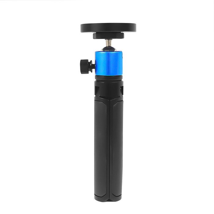 Magnetic Base Mobile Phone Holder 1/4  Screw Tripod 360 Rotating Mini Ball Head Mount Kit for iPhone 12 13 14 Pro Magnet Stand