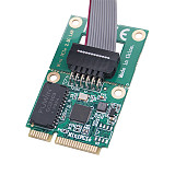 Mini PCIe / M.2 A+E KEY 10/100/1000M/2.5G Gigabit Ethernet Card R45 Port Network Card PCI Express Network Adapter for PC Desktop