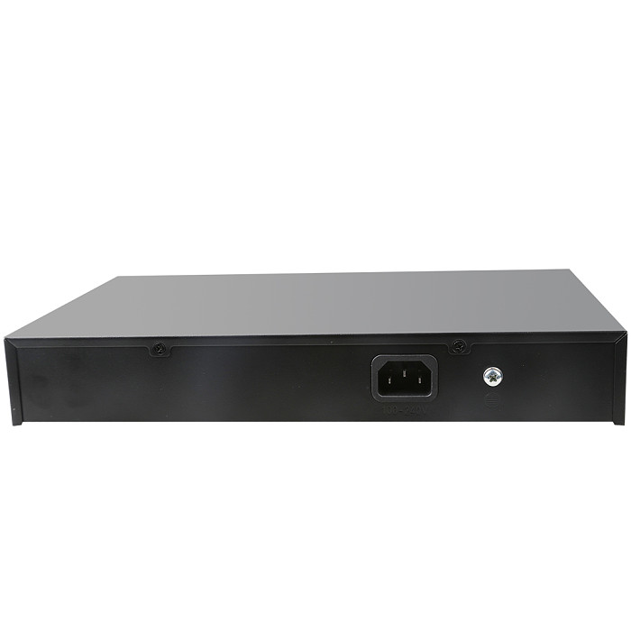 24-port 10/100/1000Mbps Gigabit Unmanaged Switch RJ45 Adaptive Port Auto MDI/MDIX 56Gbps VLAN Isolation Hub Monitor Extender