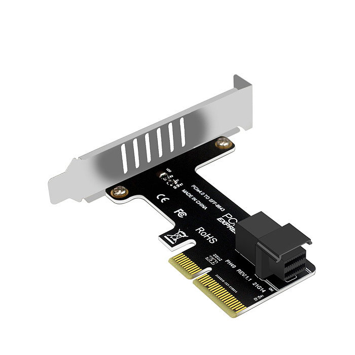 Pcie 4.0 to SFF 8643 Adapter Card  X4 X8 X16 for 2.5  NVME SSD Converter Hard Disk Expansion Card For Desktop