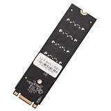 Expansion Card 4 Ports for SATA III M.2 for NVME KEY-M B-KEY PCIE Computer Expansion Adapter Card Accessories