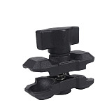 Double Socket Extension Arm 1-inch Ball Head Base Adapter for Ram Mount for GoPro For Insta360 Camera Bike Motorcycle Bracket