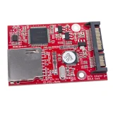 SD to SATA 2.5  Riser Board Industrial Mobile SSD Embedded Storage Adapter Card Support 128GB for PC Laptop