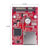 SD to SATA 2.5  Riser Board Industrial Mobile SSD Embedded Storage Adapter Card Support 128GB for PC Laptop