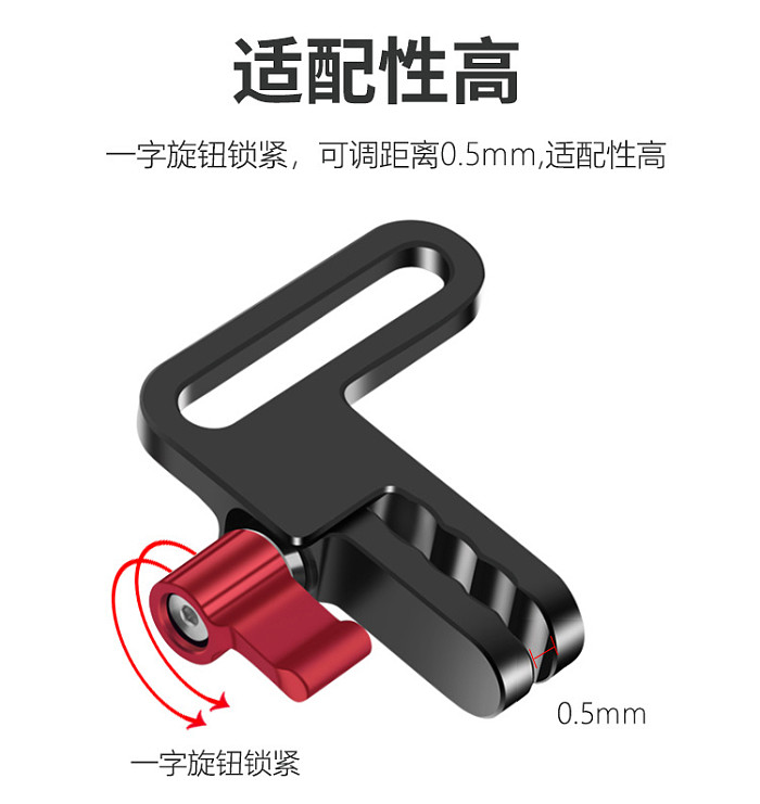Aluminum Alloy Camera Cable Clip HDMI-compatible USB Cable Lock Clamp for Sony A72/A73 DSLR Camera Cage Photo Studio Accessories
