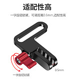 Aluminum Alloy Camera Cable Clip HDMI-compatible USB Cable Lock Clamp for Sony A72/A73 DSLR Camera Cage Photo Studio Accessories