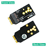 AX200/201/210 WIFI6 Module to 12+6 Pin Adapter Card for Replacing BCM94360CS2/BCM943224PCIEBT2 Card for NGFF 2230 M.2 Key A/E