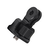 New Knob Lock 1/4 Screw ARRI to 3-Slot Tripod Adapter Quick Release Mount for GoPro Hero 12 Black 11 Mini 10 9 8 5 Action Camera